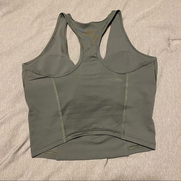 Gymshark Whitney Crop Tank - Eucalyptus - Picture 3 of 3